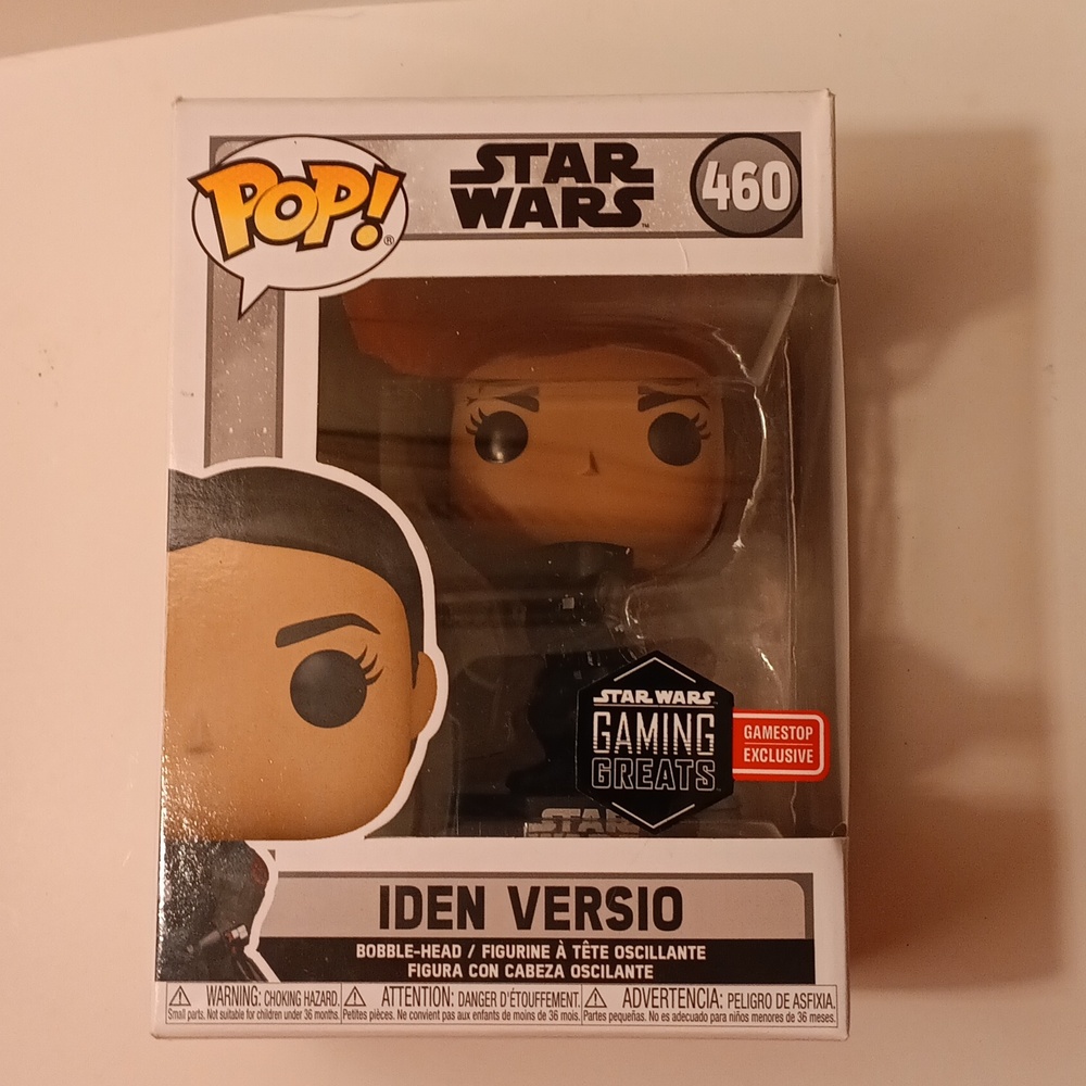 Funko Pop Star Wars 460 Iden Versio Star Wars Gaming Greats GameStop Exclusive